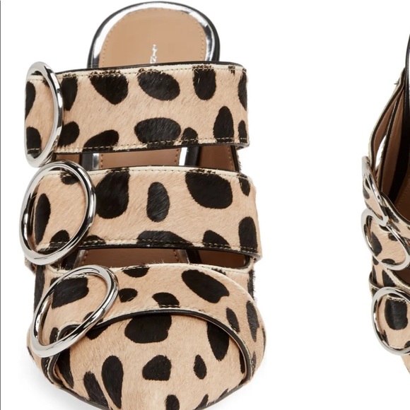 New Leopard Upton Strappy Mule by LINEA PAOLO - Picture 2 of 6